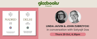 Linda Jaivin and John Zubrzycki in conversation with Satyajit Das at Gleebooks, Thursday 29 October, 6.30pm
