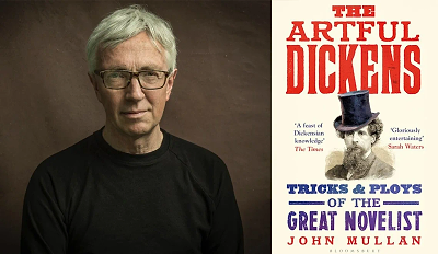 poster from The Artful Dickens With John Mullan. Chaired by Linda Jaivin in Adelaide Festival