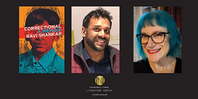 poster from Transnational Series: Ravi Shankar with Linda Jaivin